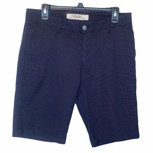 Geton Mu-ii Polka Dot Cotton Cargo Shorts Size 34
